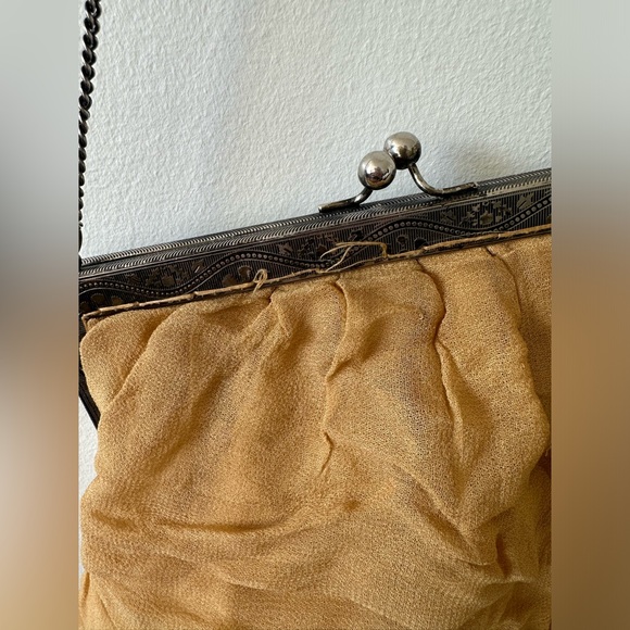 Vintage Pewter sequin purse - Picture 3 of 5